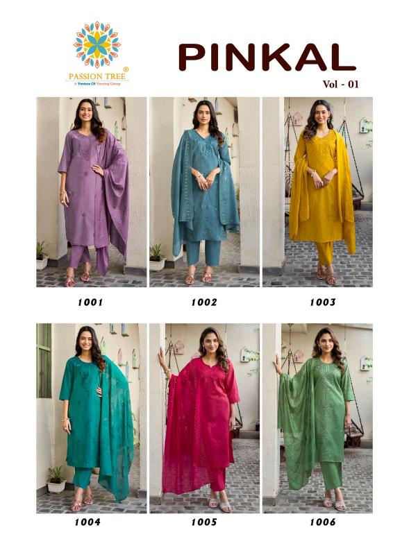 Passion tree pinkal vol-1 kurtis wholesale